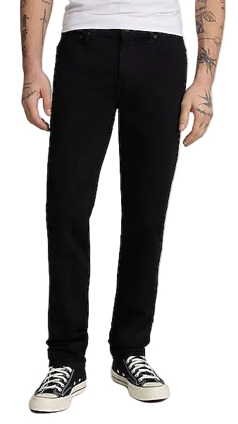 Mens Slim Fit Black Hyper Stretch Jeans