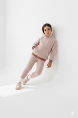 ZR GIRLS Basic Hoodie and leggings Suit