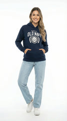 OLD NAVY Womens Chest Printed Hoodie