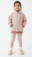 ZR GIRLS Basic Hoodie and leggings Suit