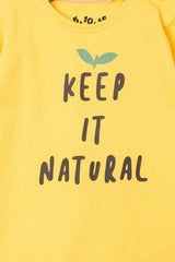 KIDS Yellow baby blouse