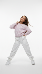 ROADWEAR Girls Pink Tie Dye Sweatshirt