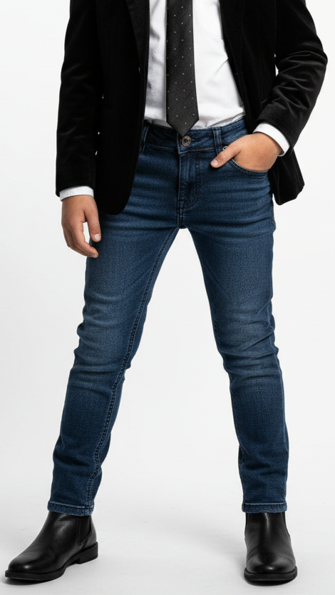 MINOTI BOYS BLUE DENIM JEANS