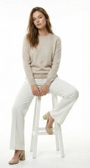 UNIT Womens Basic Biege SweatShirt