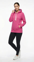 NGS Womens Basic Pink Hoodie
