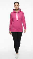 NGS Womens Basic Pink Hoodie