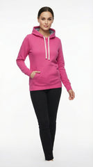NGS Womens Basic Pink Hoodie