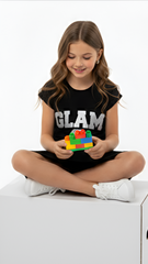 SOHO NEW YORK Girls Sleeveless Printed Dress