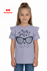 COOL CLUB GIRLS PRINTED TEE