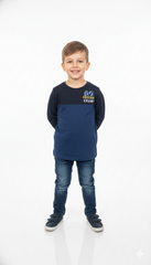 PEPPERTS! BOYS TWO TONE LONG SLEEVED T-SHIRT
