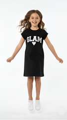 SOHO NEW YORK Girls Sleeveless Printed Dress