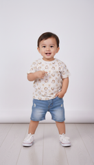 GIRLS Printed Half Sleeved Shirt