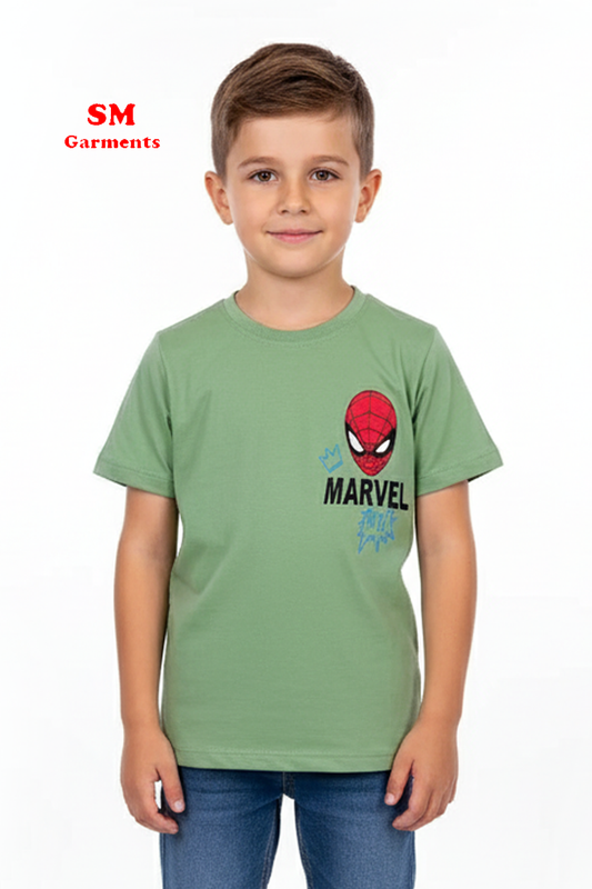 MARVEL SPIDER MAN BOYS TEES