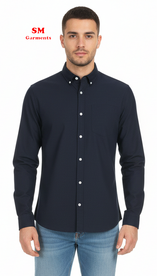 JACK & JONES whclassic Oxford Shirt Navy