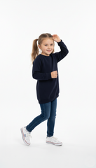 ROADWEAR Girls Long Sweatshirt With Embroided Logo