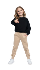 ZR Girls basic Cropped Sweatshirt