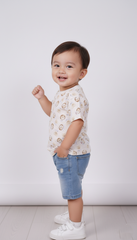 GIRLS Printed Half Sleeved Shirt