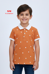 COOL CLUB BOYS DOTED POLO