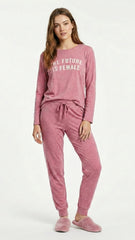 YAMAMAY Womens Printed Sleep Wear Suit