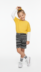 STUDIO33 Girls Pattern Printed shorts