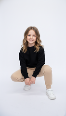 ZR Girls basic Cropped Sweatshirt