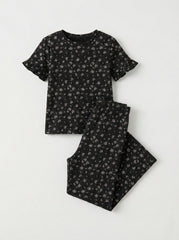 OKAIDI Girls Floral Two Piece Set