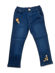 Prenatal Girls Embroidery Denim