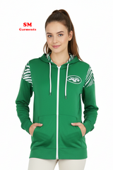 NFL UNISEX ٹیم کلر فل زپر