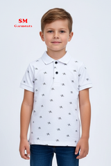 COOL CLUB BOYS PRINTED POLO