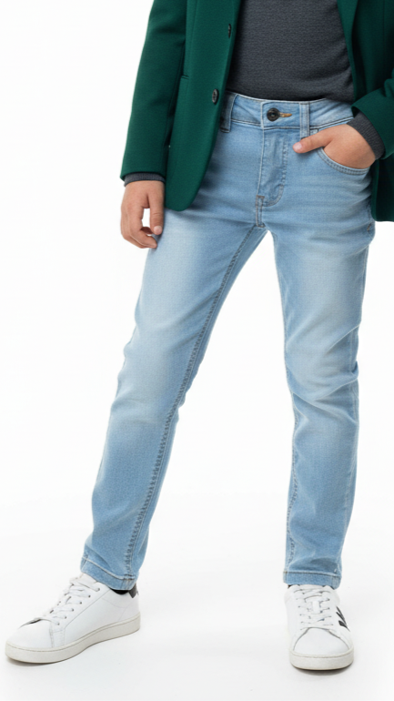 RESERVED BOYS ICE BLUE DENIM JEANS