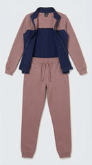 MASTROBIACNO WOMENS 2 PIECE ZIPPER AND TROUSER TRACKSUIT