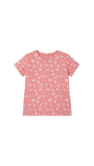 NAME IT Girls Floral Printed T Shirt