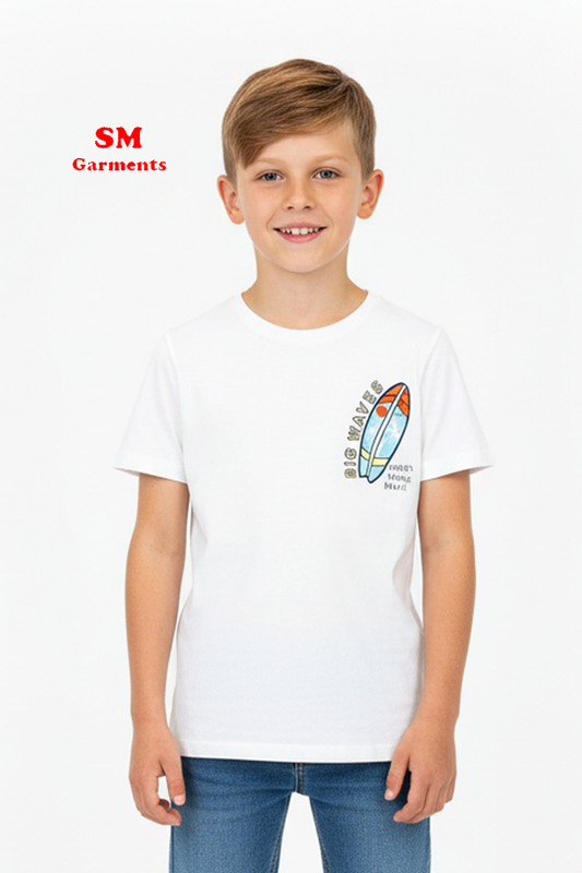 BOYS POCKET PRINT TEES