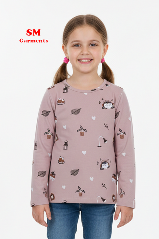 RED TAG GIRLS Printed T-Shirt