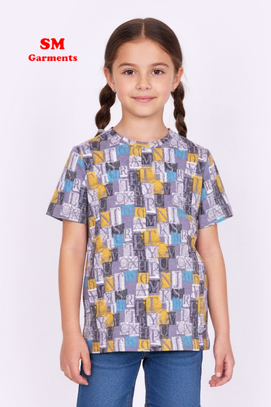 Girls Cotton T-Shirt