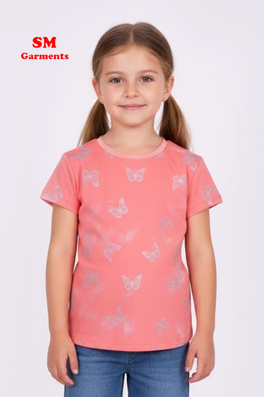 Girls Cotton T-Shirt