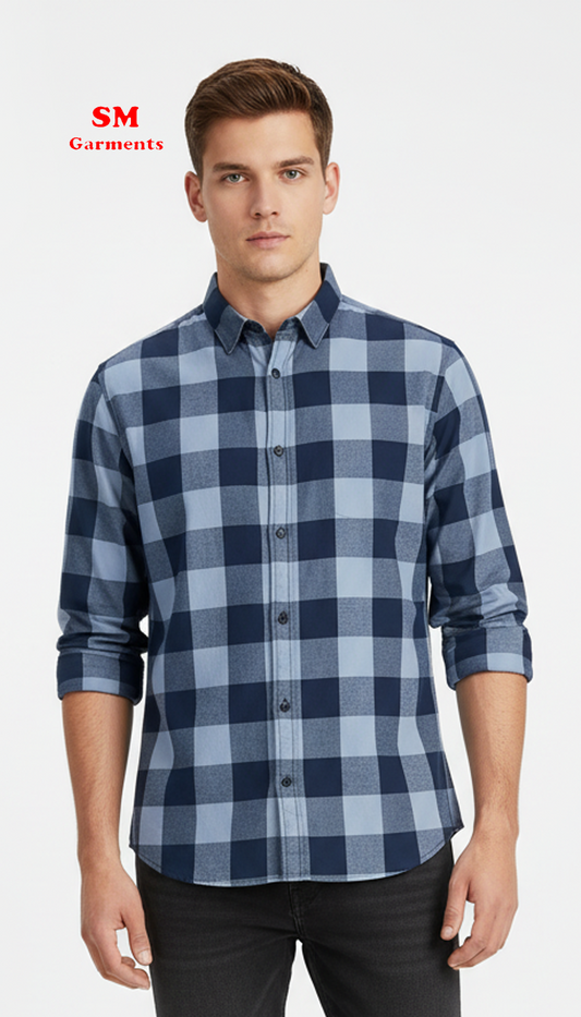 JACK & JONES MEN'S Checked Shirt