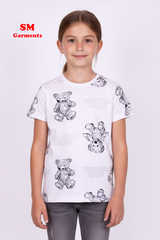 Girls Cotton T-Shirt