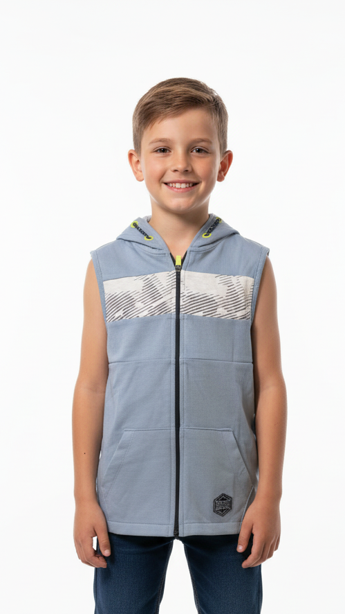 ROADWEAR BOYS SLEEVELESS HOODIE