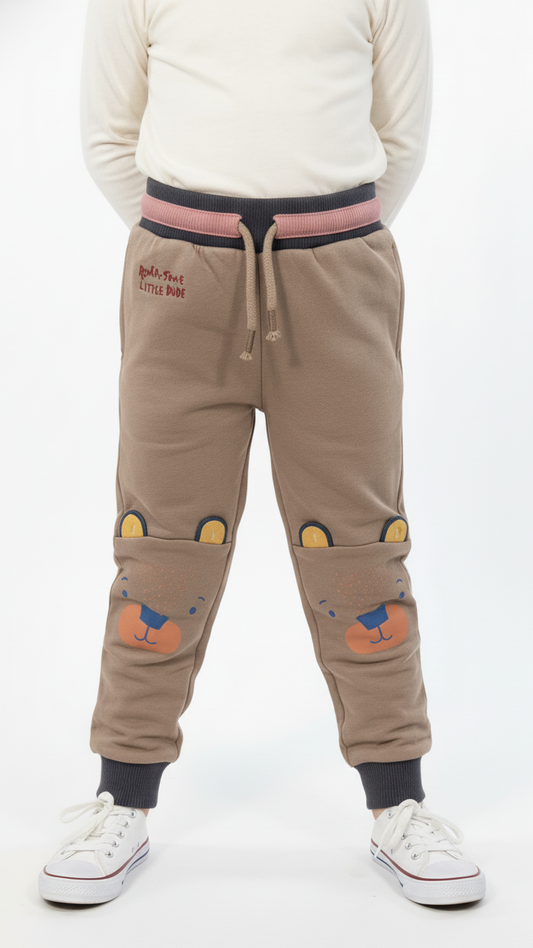 ROAD WEAR GIRLS PRINTED BEAR TROUSER