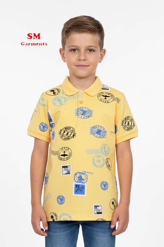 OKAIDI BOYS POLO T-SHIRT