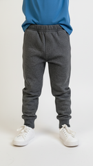 ROAD WEAR KIDS GREY TEXTURED TROUSER