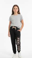DESTINATION GIRLS PRINTED TROUSER