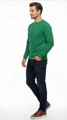 PB Mens Textured CrewNeck Sweatshirt