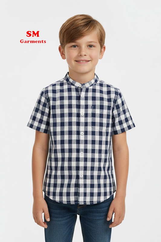 Mandarin Collar Shirt