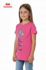 FUTURINO GIRLS PRINTED TEES