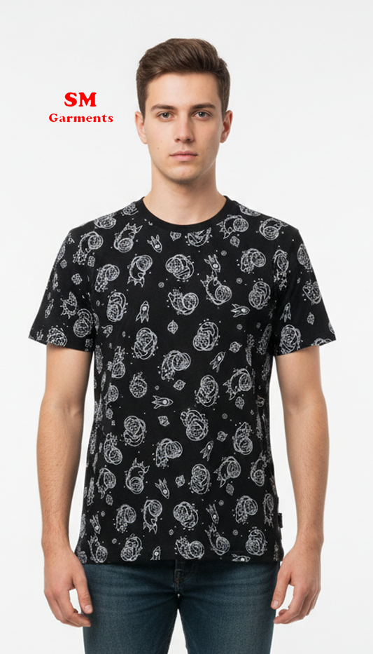 RESERVED MENS PRINTED T SHIRT
