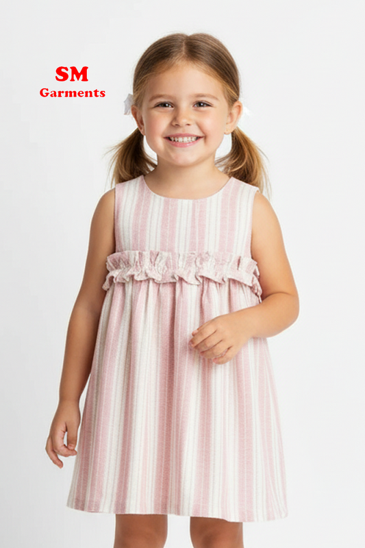 PINK COTTON VEST TOP