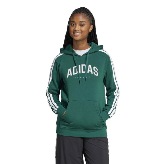 Women's Hooded Sweatshirt Lounge Soft Side Graphic