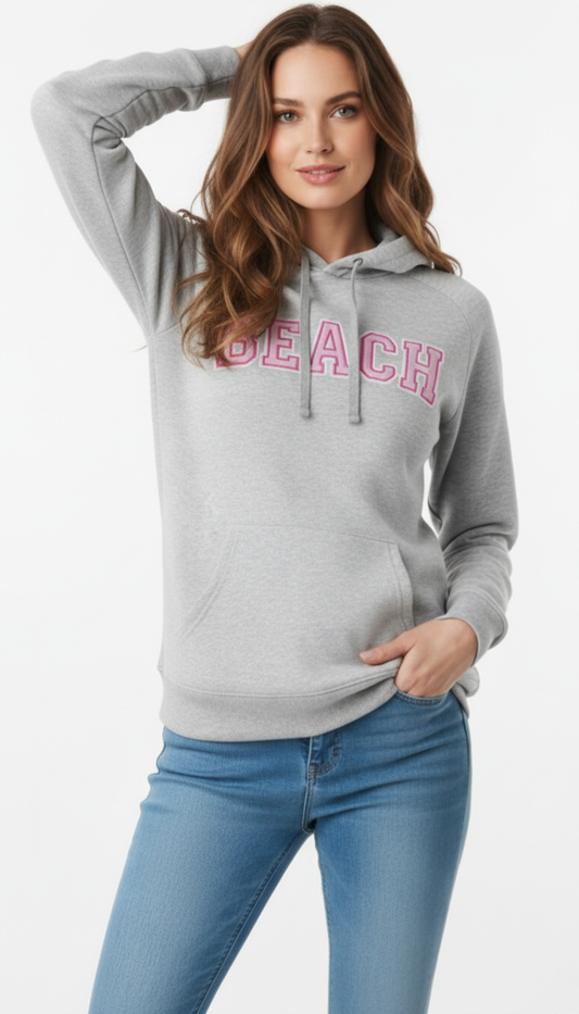 OVERRILLS Womens Embroided Hoodie